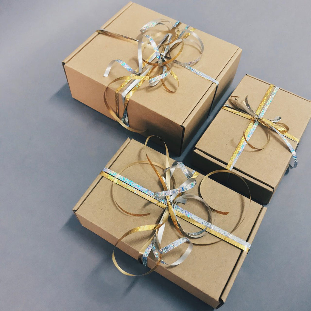 Complimentary Crazy Ribbon Gift Wrapping