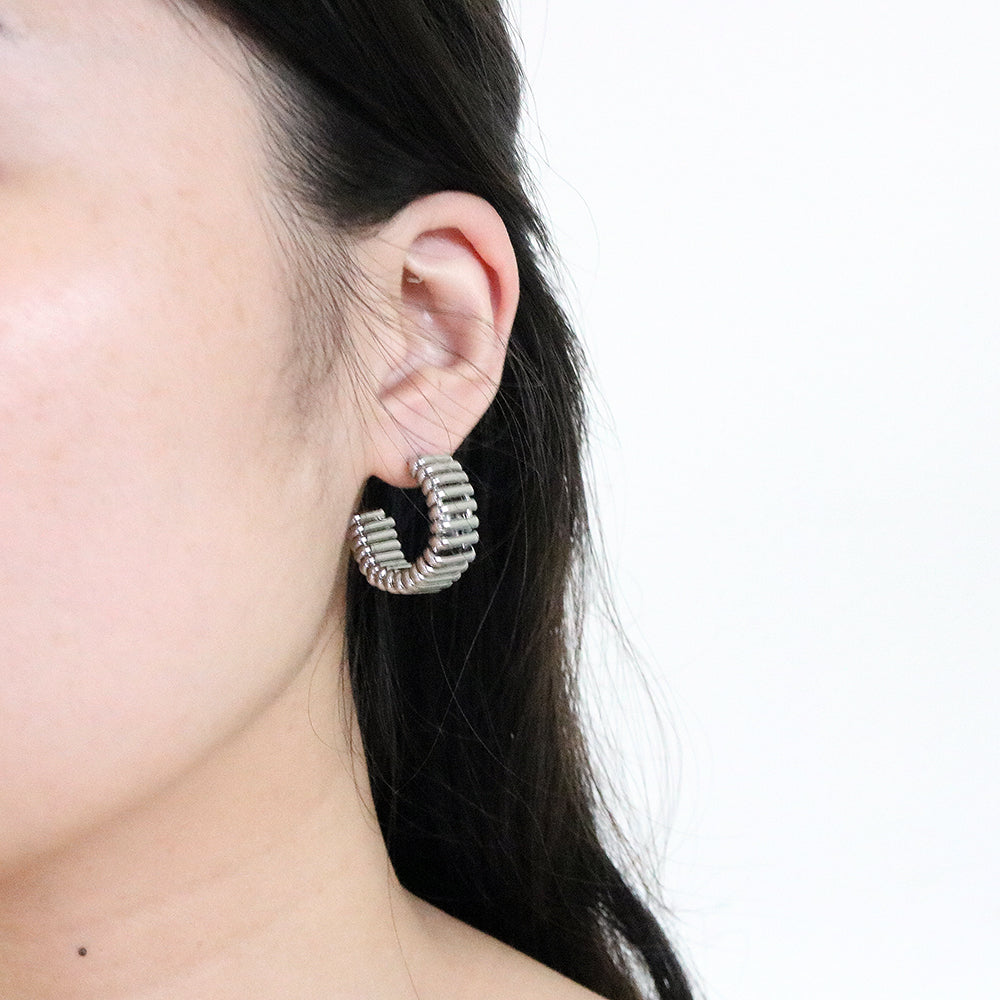 Chic Hoops in Silver (Gold Plated)