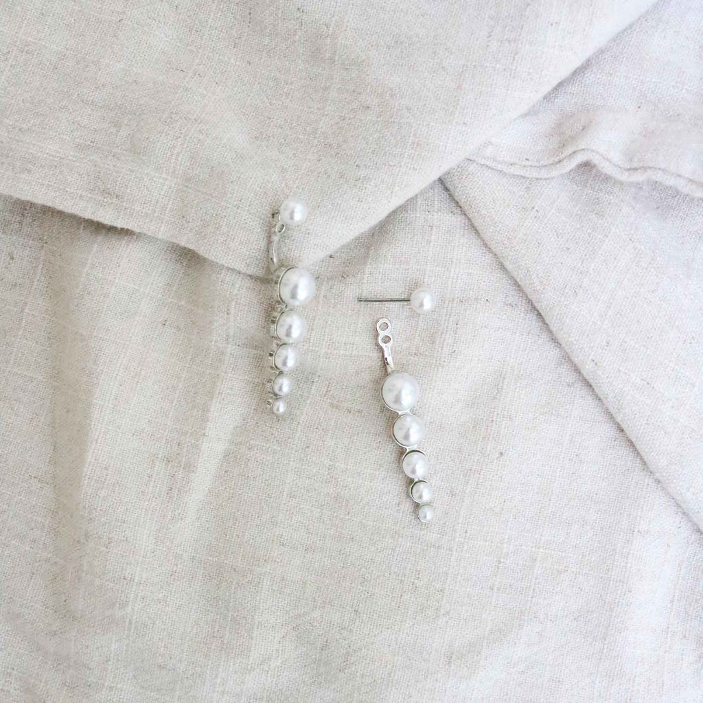 Cocoon Pearl Studs