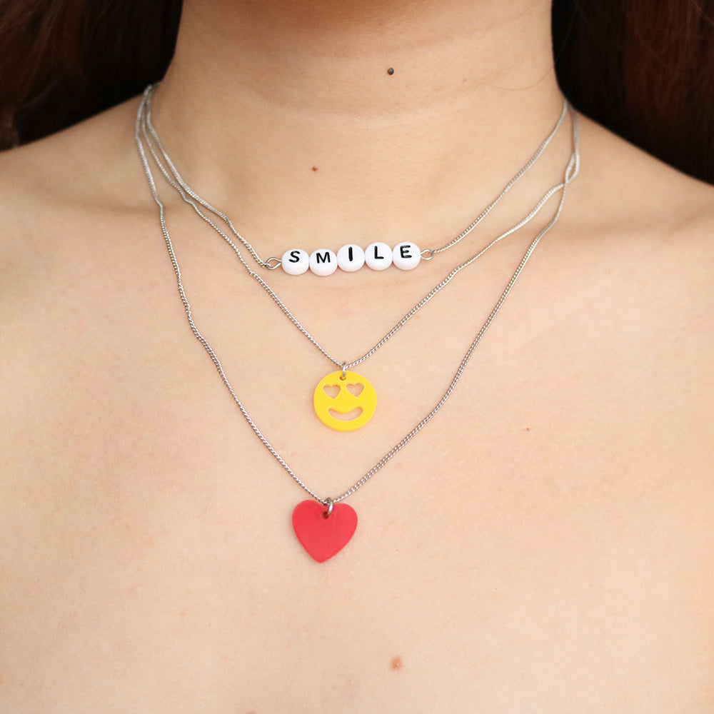 Happy Layered Necklace