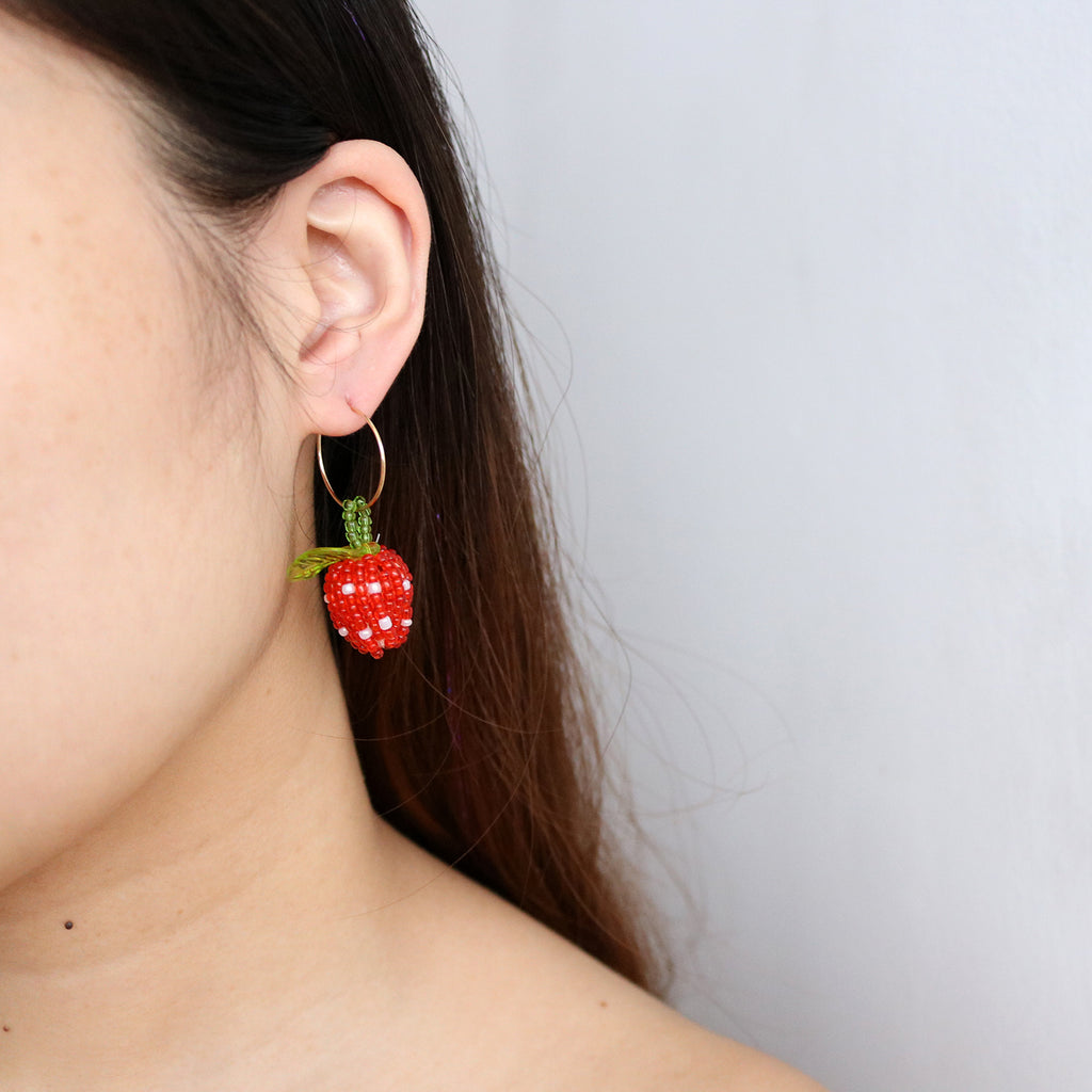 Strawberry Boop (18K Gold Plated)