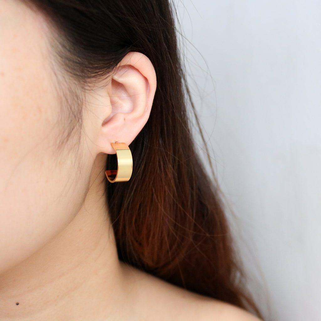 Micro Hoops (18K Gold Plated)