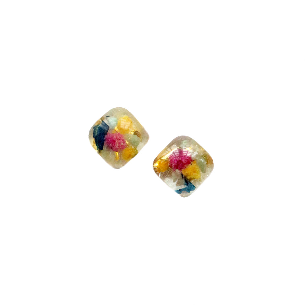 [ x - ] Square Petite Studs